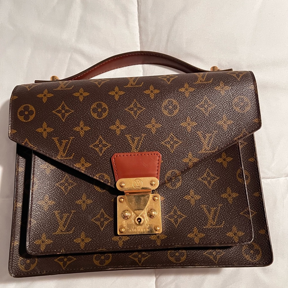 Louis Vuitton Monogram Bag with Gold Hardware